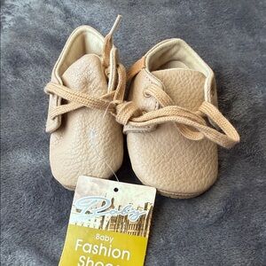 Baby Tan Leather Shoes